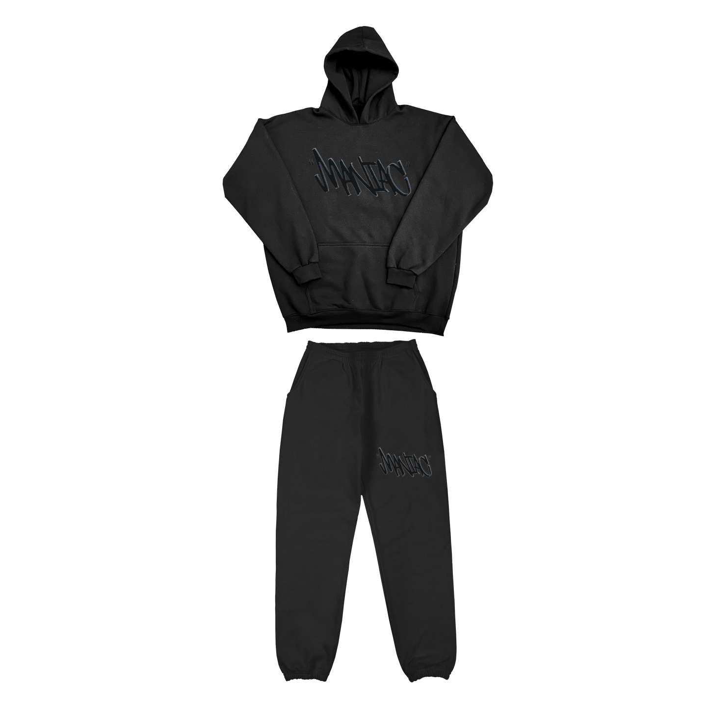 Maniac Black Tracksuit