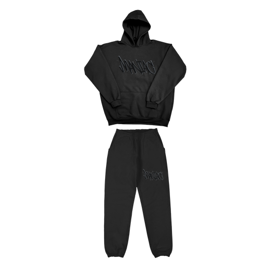 Maniac Black Tracksuit