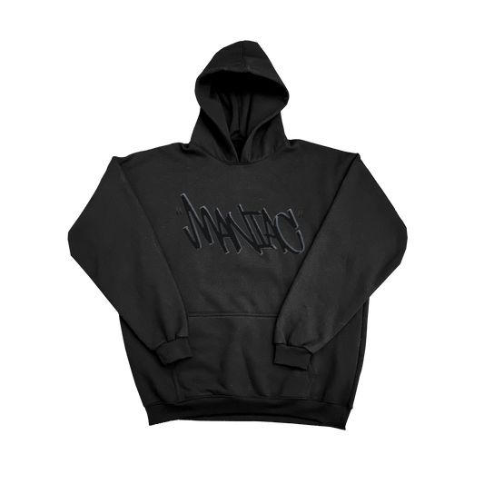 Maniac Black Hoodie