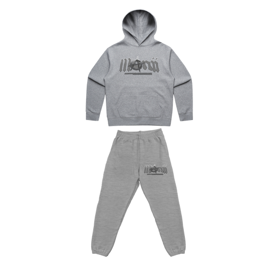 Manii Grey Blackout Tracksuit